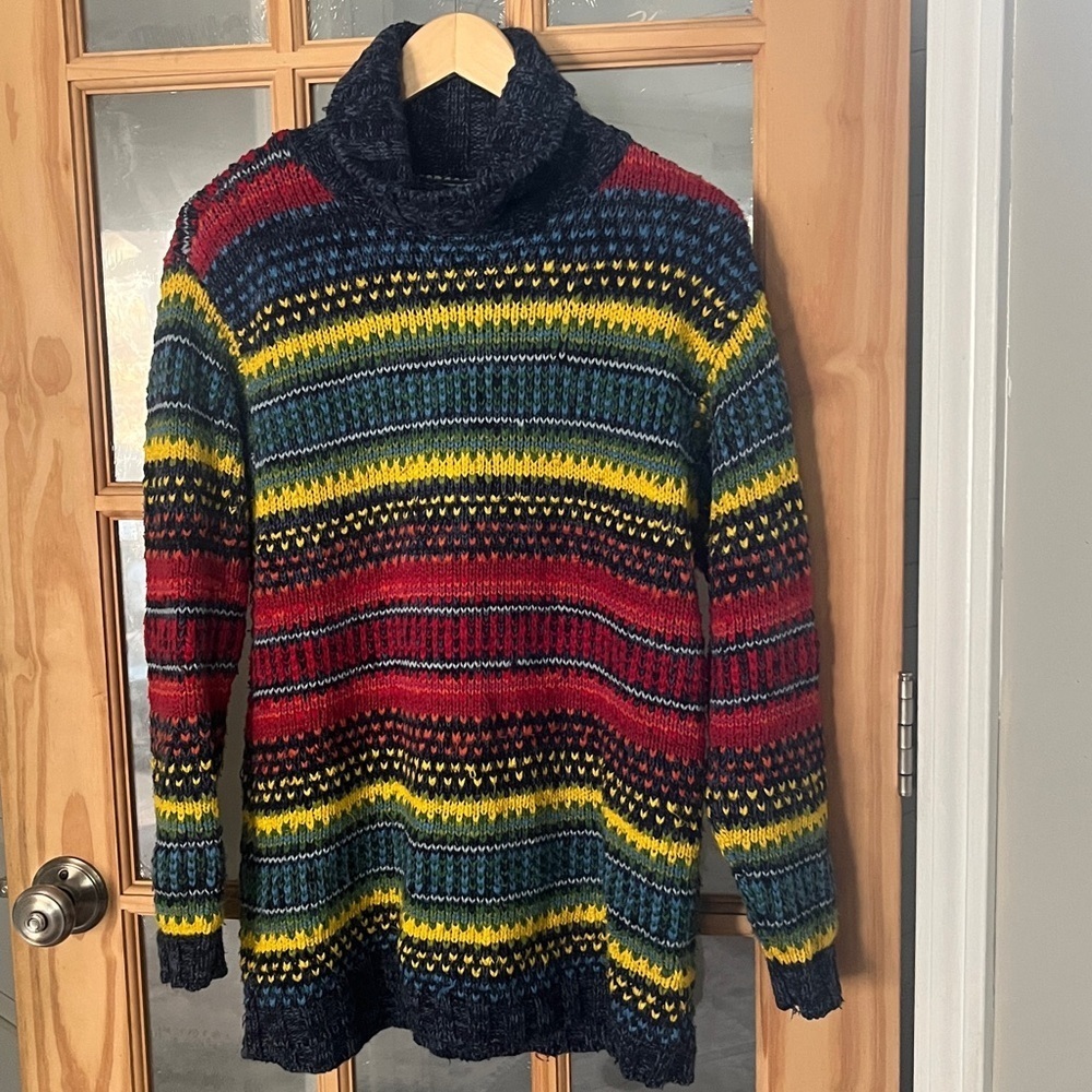 Liz Claiborne Hand Knit Ramie, Cotton sweater size medium